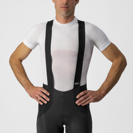 Pantaloni lungi cu bretele Castelli Sorpasso RoS, pt barbati, negru/argintiu reflex, M [4]