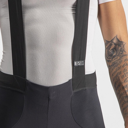 Pantaloni lungi cu bretele Castelli Sorpasso RoS, Negru/Rosu XXXL [3]