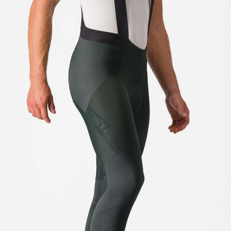 Pantaloni lungi cu bretele Castelli Sorpasso RoS, Verde Inchis, M [4]