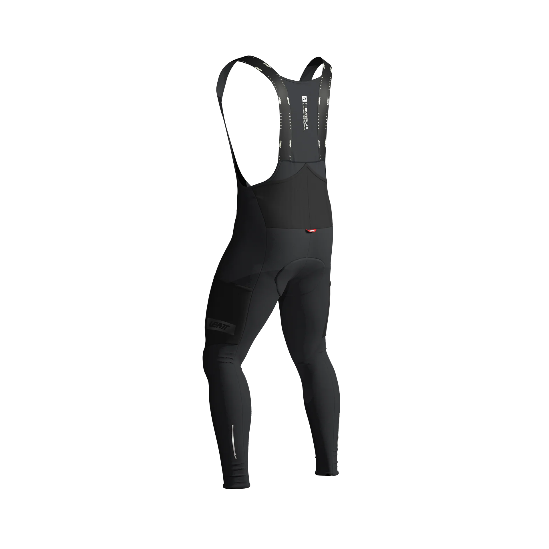 Pantaloni lungi cu bretele Leatt MTB ThermaFlow 4.0 Black L [1]