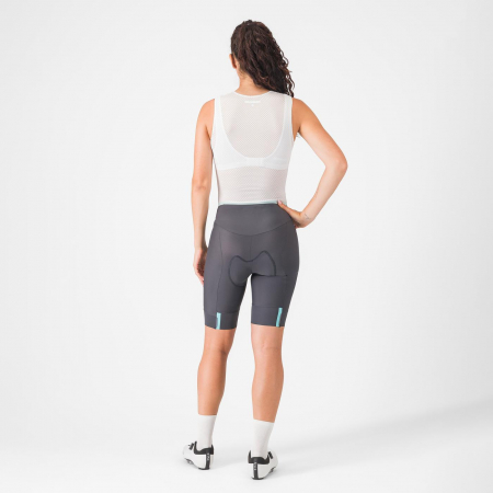 Pantaloni scurti Castelli Prima 2, pentru femei, gri inchis/albastru piscina, L [4]