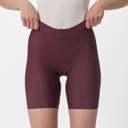 Pantaloni scurti Castelli Prima, de dama, Visiniu/Rosu, L [2]