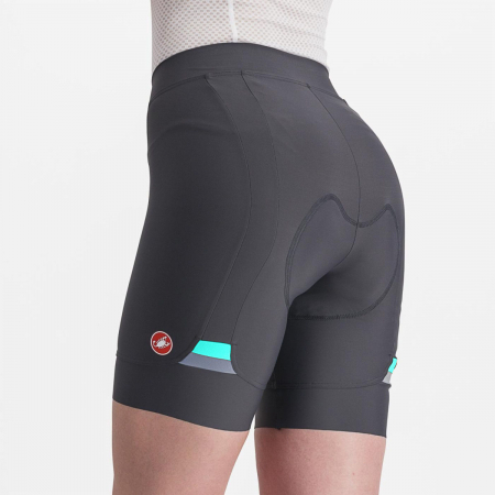 Pantaloni scurti Castelli Prima de dama Antracit L [0]