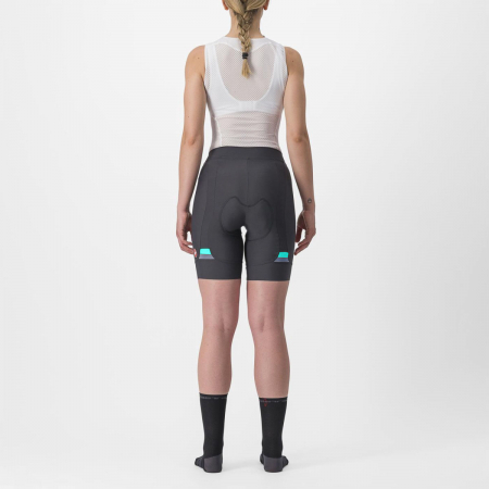 Pantaloni scurti Castelli Prima de dama Antracit L [3]