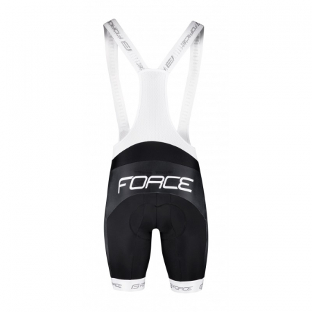 Pantaloni scurti cu bretele Force Team 18 Negru/Alb XS [2]