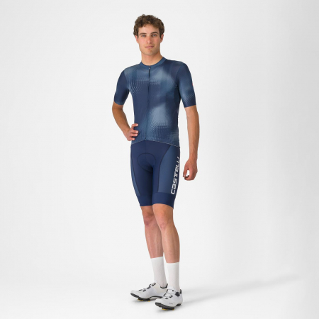 Pantaloni scurti cu bretele Castelli Competizione 2 Kit, pentru barbati, albastru belgian, XXXL [2]