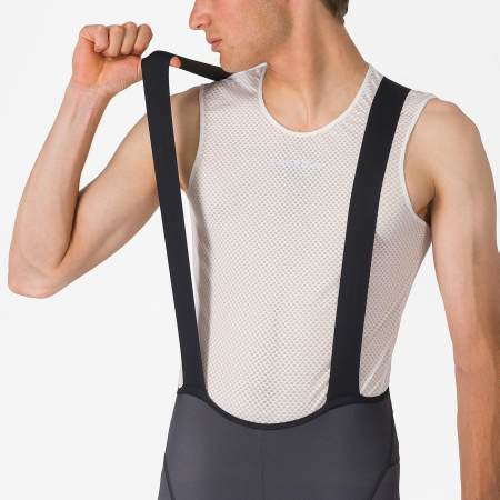 Pantaloni scurti cu bretele Castelli Competizione 2, pentru barbati, gri inchis, L [4]