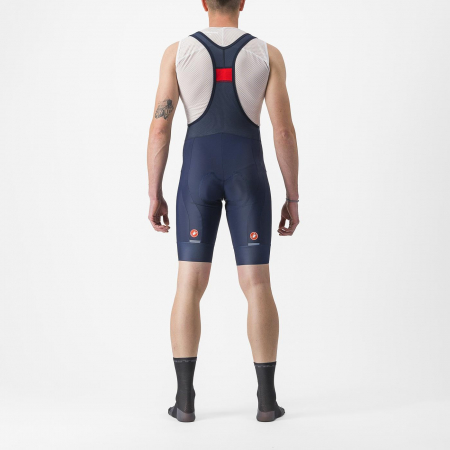 Pantaloni scurti cu bretele Castelli Entrata 2, pentru barbati, albastru belgian, M [1]