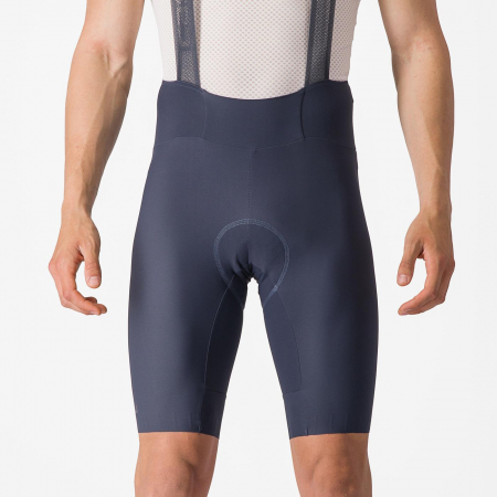 Pantaloni scurti cu bretele Castelli Espresso, pentru barbati, albastru amurg, L [3]