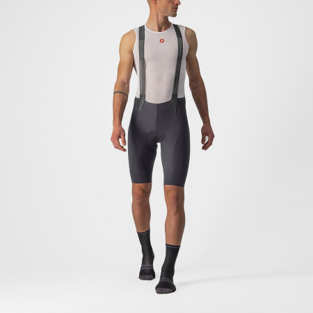 Pantaloni scurti cu bretele Castelli Free Aero RC, Antracit, XXXL [0]