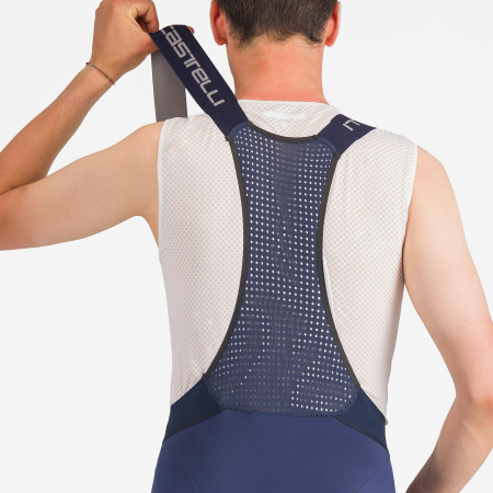 Pantaloni scurti cu bretele Castelli Premio EVO, pentru barbati, albastru belgian, XS [5]