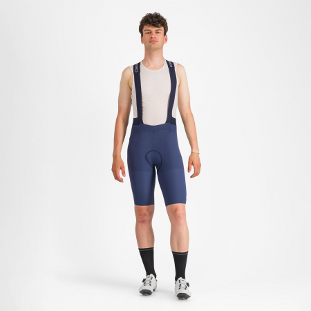 Pantaloni scurti cu bretele Castelli Premio EVO, pentru barbati, albastru belgian, XS [3]