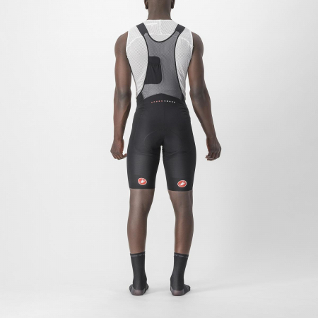 Pantaloni scurti cu bretele Castelli Superleggera, pentru barbati, negru, L [1]