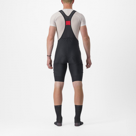 Pantaloni scurti cu bretele Castelli Unlimited Cargo, pentru barbati, negru, XXL [1]