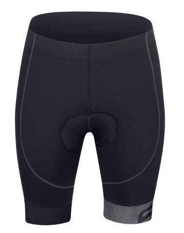 Imbracaminte ciclism - Pantaloni scurti Force F B21 Easy cu bazon, Negru XS