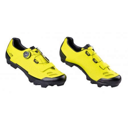Incaltaminte MTB (si Indoor) - Pantofi Force MTB Hero Pro, Galben Fluo, 42
