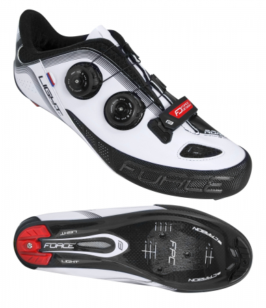 Pantofi Force Road Light Carbon alb/negru 42 [1]