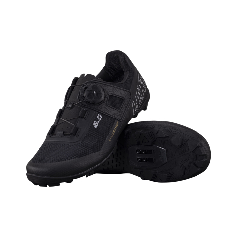 Incaltaminte MTB (si Indoor) - Pantofi Leatt ProClip 6.0 Endurance Black 41.5