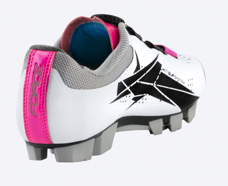 Pantofi MTB Crystal Dama, Alb/Roz 36 [2]