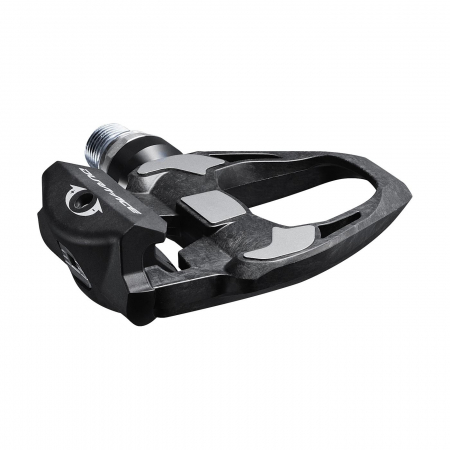Piese biciclete - Pedale automate Shimano Dura-Ace PD-R9100 SPD-SL, placute SM-SH12, ax standard