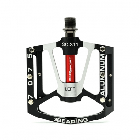 Piese biciclete - Pedale Bikesport West Biking Aluminiu CNC