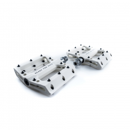 Pedale Cube RFR Flat ETP Alb [1]
