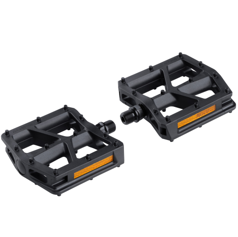 Piese biciclete - Pedale Force Edge, cu rulmenti, negre