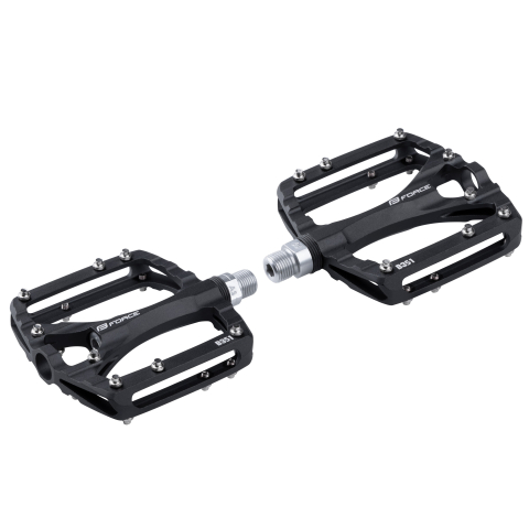 Pedale, placute si accesorii pedale - Pedale Force Swing MTB, Negre