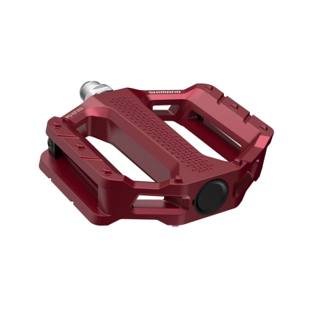 Pedale platforma Shimano PD-EF202, fara catadioptru, Rosu [0]
