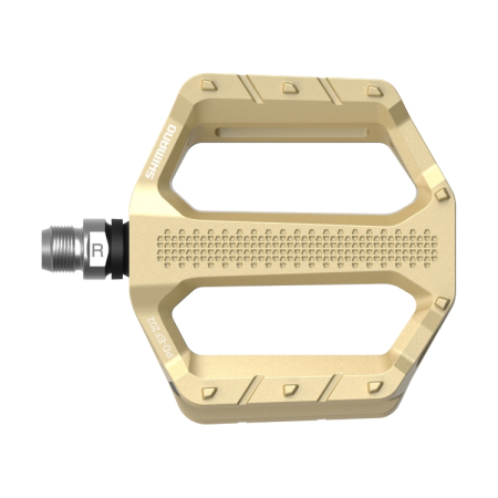 Pedale platforma Shimano PD-EF202, fara catadioptru, Auriu [1]