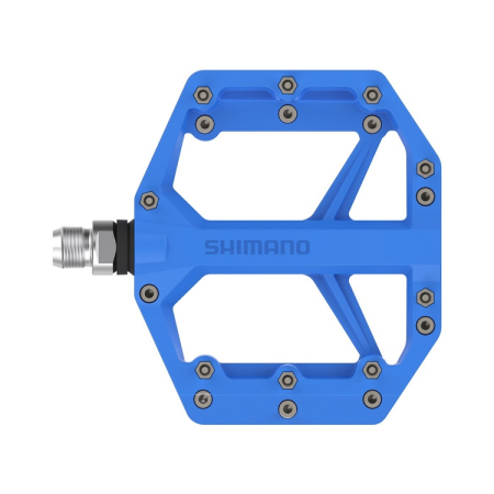 Pedale platforma Shimano PD-GR400, fara catadioptru, Albastru [1]