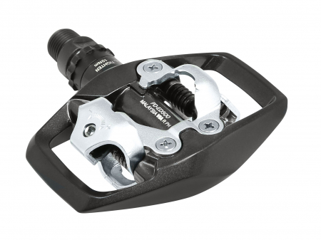 Pedale bicicleta - Pedale Shimano PD-ED500 Negru