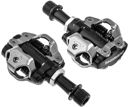 Pedale automate Shimano PD-M540, SPD, placute SM-SH51, fara catadioptru, Negru [1]