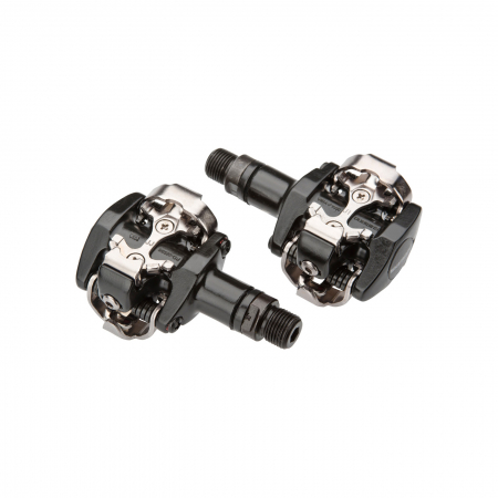 Pedale automate Shimano PD-M505-L, SPD, placute SM-SH51, fara catadioptru, Negru [0]