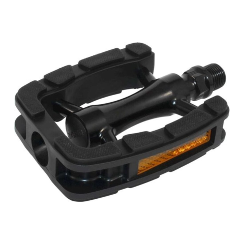 Piese biciclete - Pedale Union SP-823 Non-Slip Aluminiu negre AM