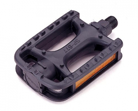 Pedale bicicleta - Pedale Union SP-877SB 1-piece PP negru filet 9/16 pe carton