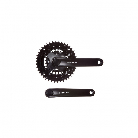 Piese biciclete - Pedalier Shimano Tourney FC-TY301 42X34X24T 170mm negru (AFCTY301C244XL) vrac