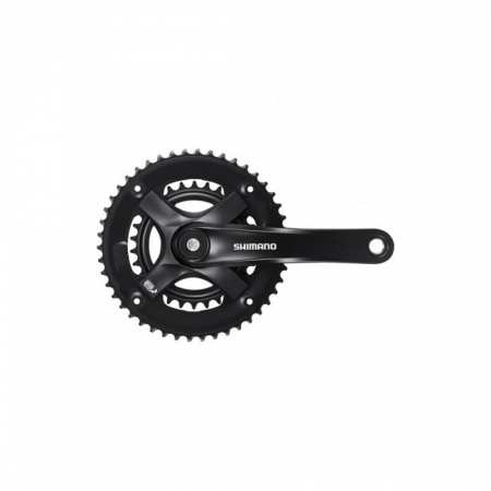 Piese biciclete - Pedalier Shimano Tourney FC-TY501 42X34X24T 170mm negru (AFCTY501E244XLB) vrac