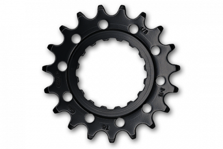 Piese biciclete electrice - Pinion KMC pentru Bosch Cr-Mo Negru 19T 1/8