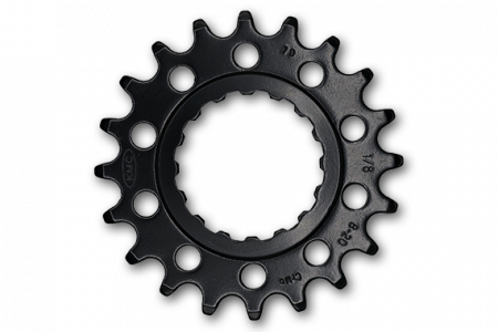 Piese biciclete electrice - Pinion KMC pentru Bosch Cr-Mo Negru 20T 1/8