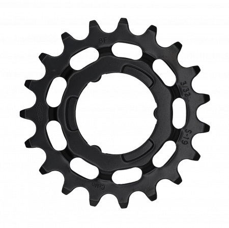Piese biciclete electrice - Pinion KMC pentru Shimano Narrow, Cr-Mo, 1/2"x3/32", 19T