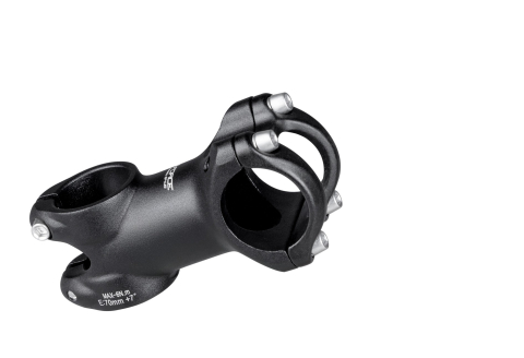 Piese biciclete - Pipa Force Basic S4.6 aluminiu, negru, rise 7 grade, prindere ghidon 25.4, lungime 60mm