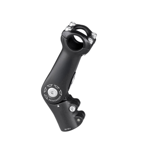 Pipe ghidon - Pipa reglabila Force 6.3 25.4/90mm negru mat
