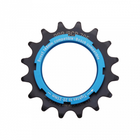 Placa pedalier BBB BCR-70E E-Bike Sprocket 3/32x16T [1]