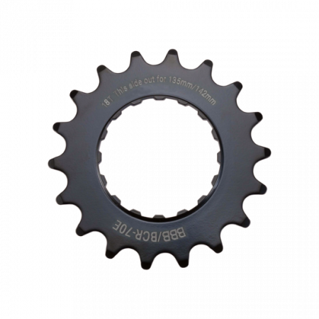 Piese biciclete - Placa pedalier BBB BCR-70E E-Bike Sprocket 3/32x18T