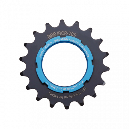 Placa pedalier BBB BCR-70E E-Bike Sprocket 3/32x18T [1]