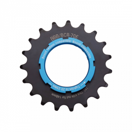 Placa pedalier BBB BCR-70E E-Bike Sprocket 3/32x19T [1]