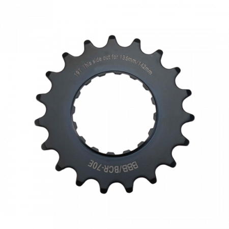 Piese biciclete electrice - Placa pedalier BBB BCR-70E E-Bike Sprocket 3/32x19T