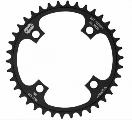 Foi de angrenaj - Foaie angrenaj KMC 42T BCD104 AL7075 neagra