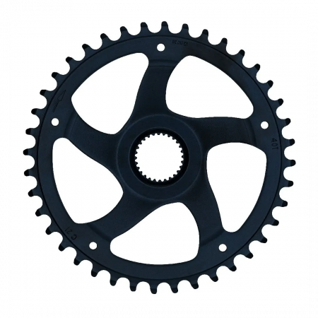 Piese biciclete - Placa pedalier KMC Bosch Gen 4 Super Narrow 52,0mm 40T Neagra